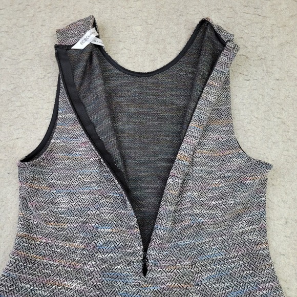 BCBGeneration Fit & Flare‎ Skater Dress Womens Size 6 Gray Sleeveless NEW - Picture 8 of 13